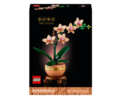 Klocki LEGO® LEGO Botanicals 10343 Mała orchidea
